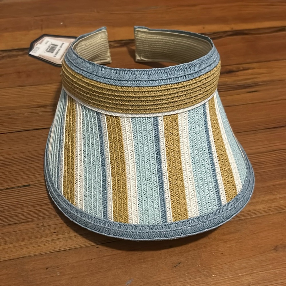 striped Beach Visor